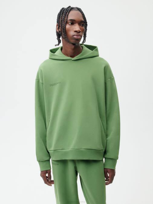 mujer Sudadera con capucha 365 - amplificador avellana Pangaia tallo verde ropa TDTH5