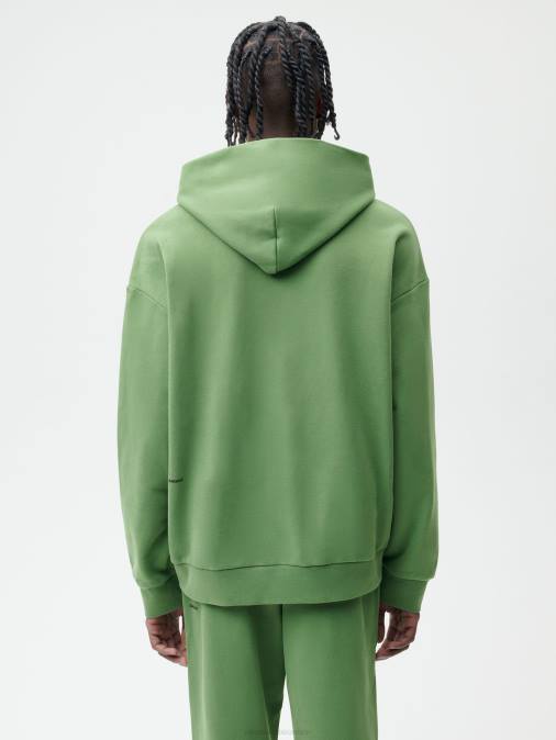 mujer Sudadera con capucha 365 - amplificador avellana Pangaia tallo verde ropa TDTH5