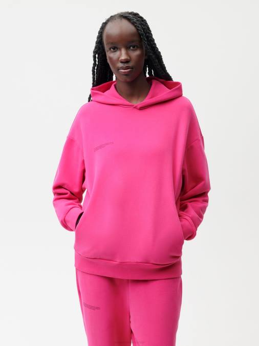 mujer Sudadera con capucha 365 - amplificador avellana Pangaia turmalina rosa ropa TDTH51