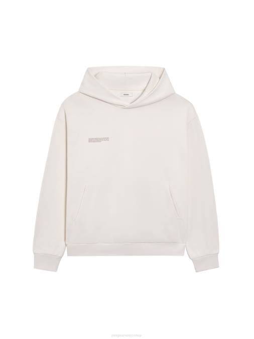 mujer en conversión sudadera con capucha de algodón Pangaia algodón blanco ropa TDTH55