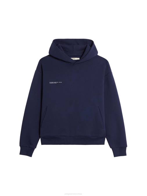 mujer sudadera con capucha de la firma Pangaia Azul marino ropa TDTH8