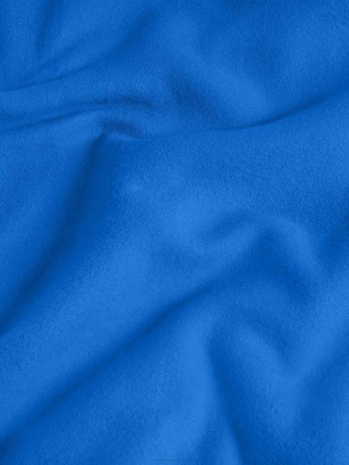 mujer sudadera con capucha de la firma Pangaia azul cobalto ropa TDTH43
