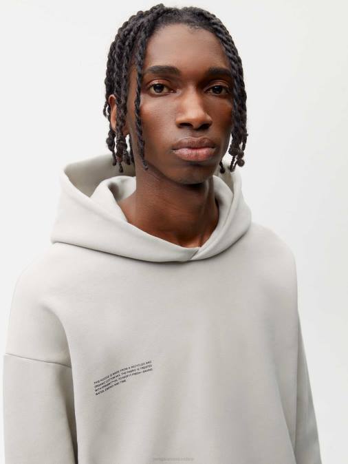 mujer sudadera con capucha de la firma Pangaia piedra ropa TDTH9