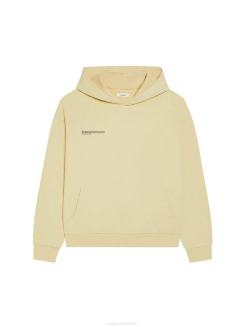 mujer sudadera con capucha de tinte alimentario Pangaia verde matcha ropa TDTH69