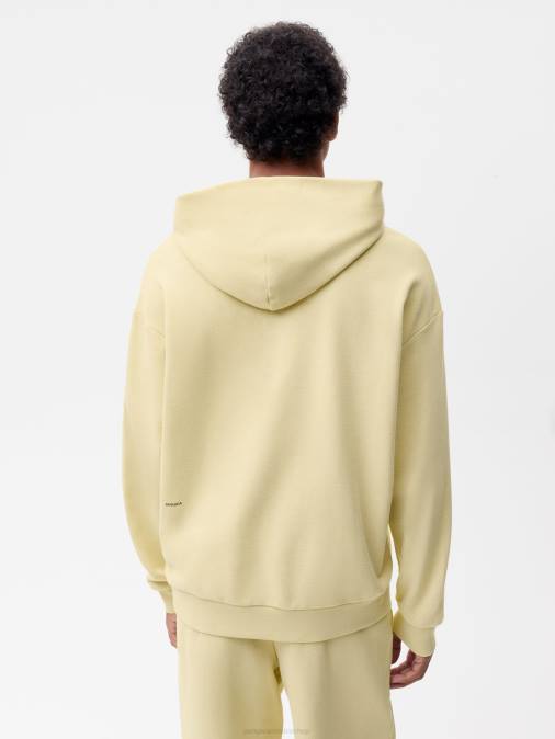 mujer sudadera con capucha de tinte alimentario Pangaia verde matcha ropa TDTH69