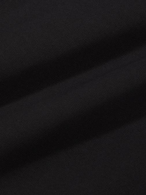 mujer en sudadera de algodón de conversión Pangaia negro ropa TDTH109