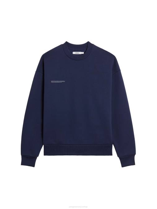 mujer sudadera 365 Pangaia Azul marino ropa TDTH76
