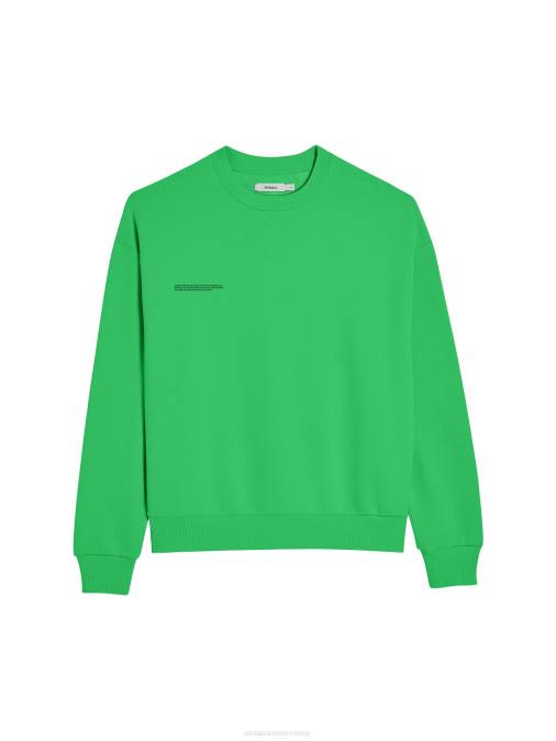 mujer sudadera 365 Pangaia Jade verde ropa TDTH91