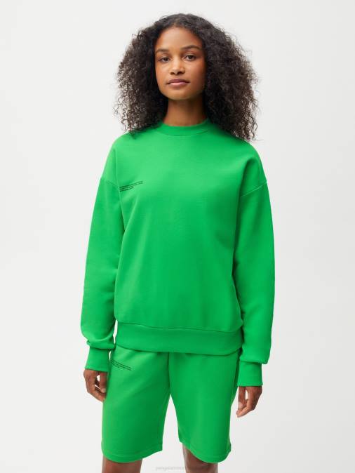 mujer sudadera 365 Pangaia Jade verde ropa TDTH91