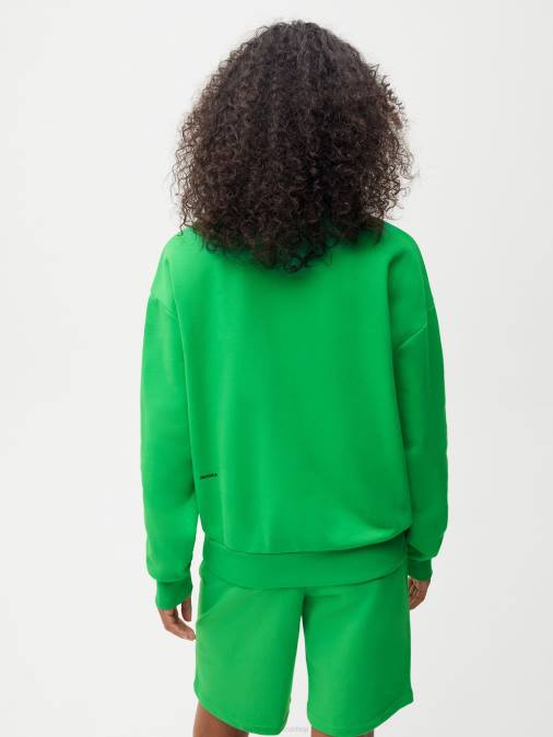 mujer sudadera 365 Pangaia Jade verde ropa TDTH91