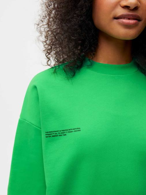 mujer sudadera 365 Pangaia Jade verde ropa TDTH91