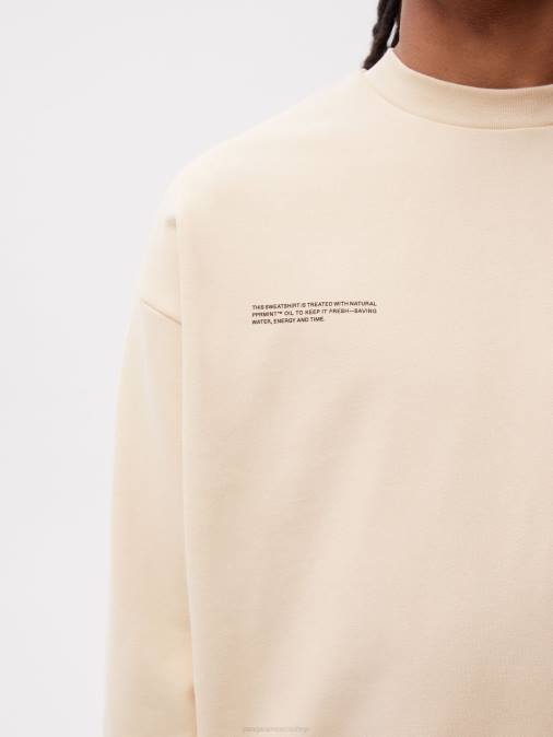 mujer sudadera 365 Pangaia arena ropa TDTH79