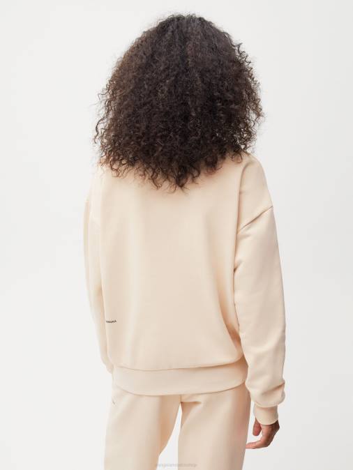 mujer sudadera 365 Pangaia arena ropa TDTH79
