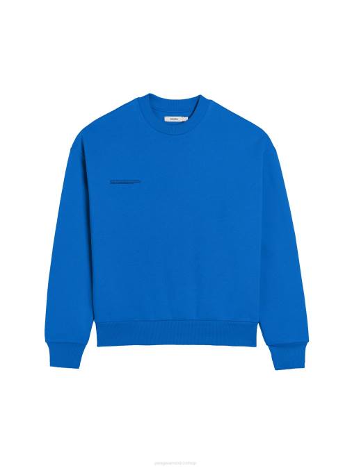 mujer sudadera 365 Pangaia azul cobalto ropa TDTH106