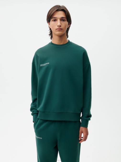 mujer sudadera 365 Pangaia follaje verde ropa TDTH89