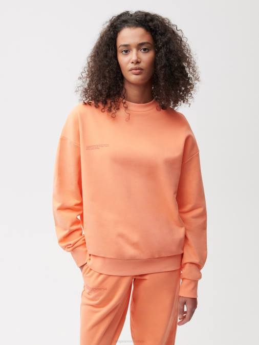 mujer sudadera 365 Pangaia papaya ropa TDTH108