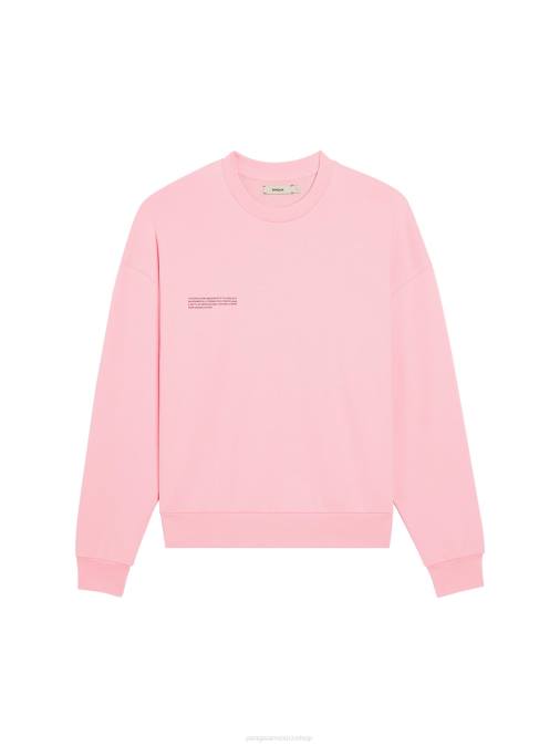 mujer sudadera 365 Pangaia rosa sakura ropa TDTH78