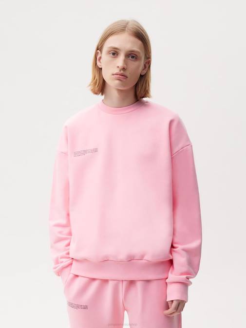 mujer sudadera 365 Pangaia rosa sakura ropa TDTH78