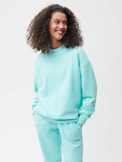 mujer sudadera 365 Pangaia vid de jade ropa TDTH98