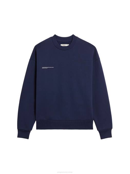 mujer sudadera de la firma Pangaia Azul marino ropa TDTH93