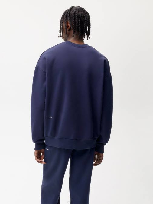 mujer sudadera de la firma Pangaia Azul marino ropa TDTH93