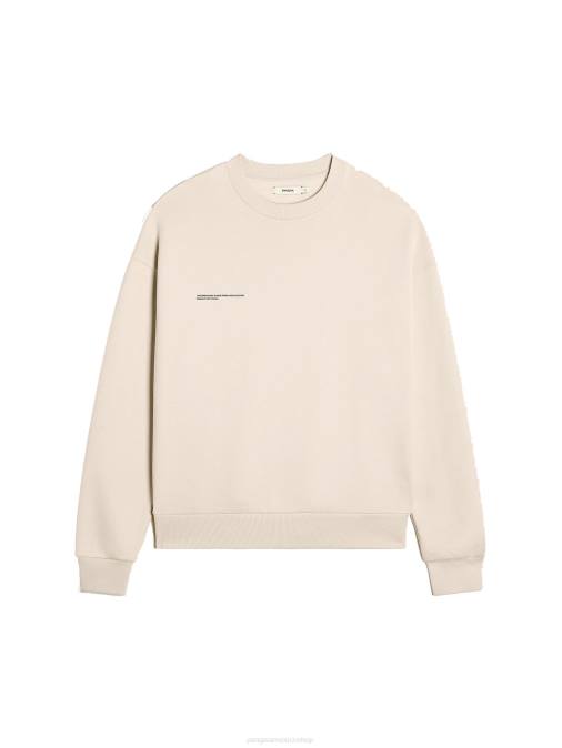 mujer sudadera de la firma Pangaia arena ropa TDTH88