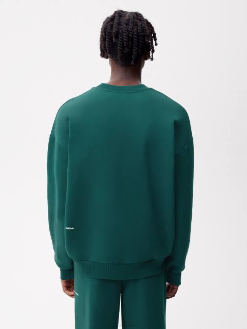 mujer sudadera de la firma Pangaia follaje verde ropa TDTH111