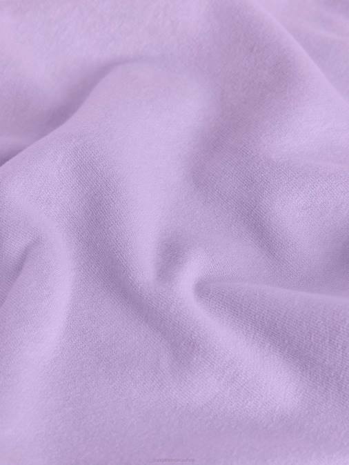 mujer sudadera de la firma Pangaia orquídea púrpura ropa TDTH86