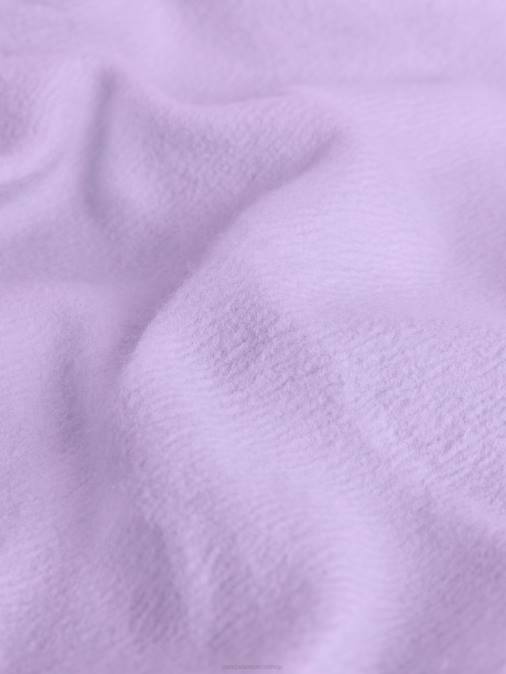 mujer sudadera de la firma Pangaia orquídea púrpura ropa TDTH86