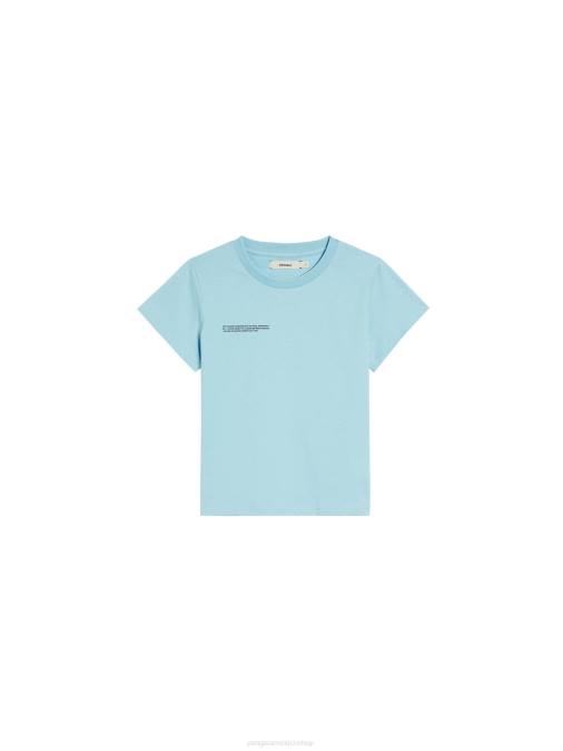 niños Núcleo de camiseta de 365 partes de menta Pangaia azul celeste ropa TDTH580