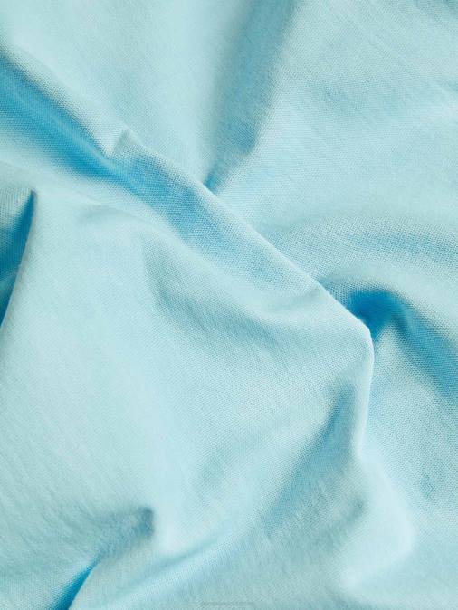 niños Núcleo de camiseta de 365 partes de menta Pangaia azul celeste ropa TDTH580