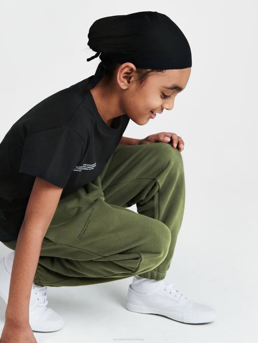 niños Núcleo de camiseta de 365 partes de menta Pangaia negro ropa TDTH592