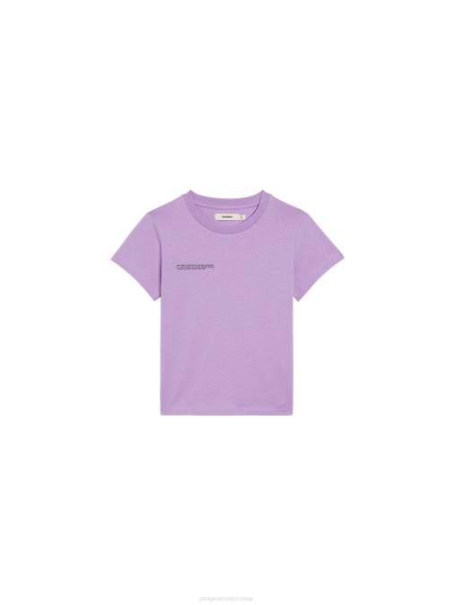 niños Núcleo de camiseta de 365 partes de menta Pangaia orquídea púrpura ropa TDTH590