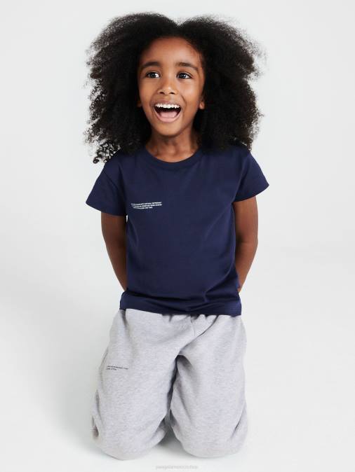 niños camiseta 365 algodón orgánico Pangaia Azul marino ropa TDTH594