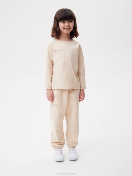 niños camiseta de manga larga 365 Pangaia arena ropa TDTH579