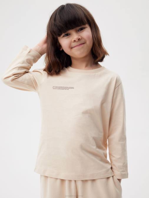 niños camiseta de manga larga 365 Pangaia arena ropa TDTH579