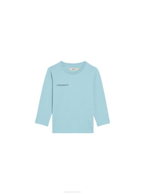 niños camiseta de manga larga 365 Pangaia azul celeste ropa TDTH604