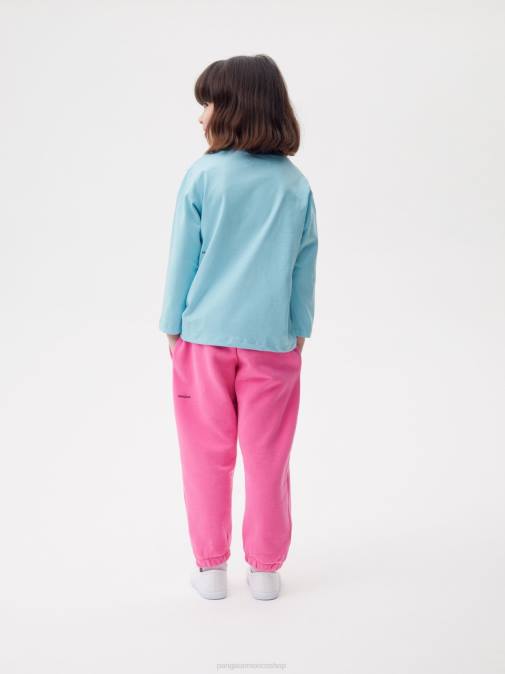 niños camiseta de manga larga 365 Pangaia azul celeste ropa TDTH604