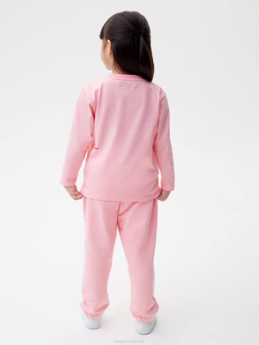 niños camiseta de manga larga 365 Pangaia rosa sakura ropa TDTH600