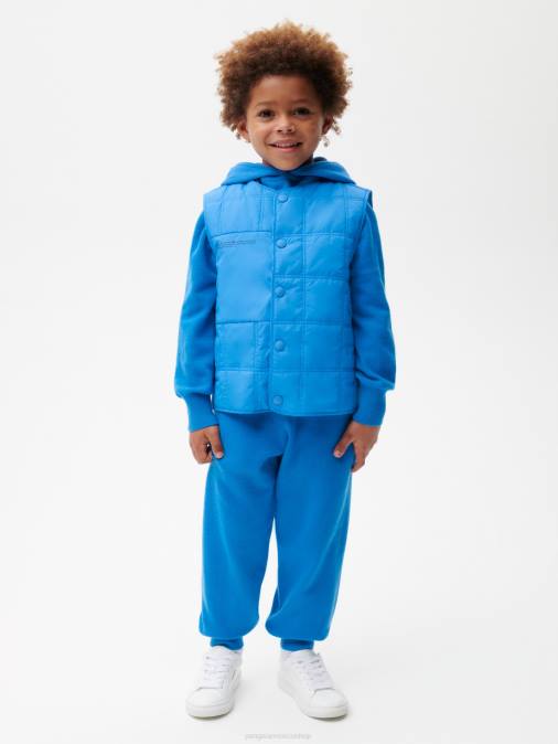 niños chaleco capitonado flwrdwn Pangaia azul cerúleo ropa TDTH654