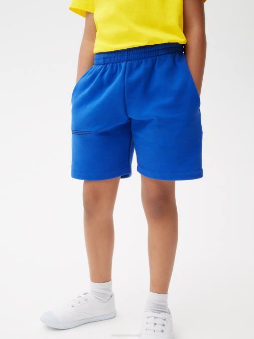 niños 365 pantalones cortos largos Pangaia azul cobalto ropa TDTH606