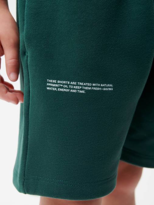 niños 365 pantalones cortos largos Pangaia follaje verde ropa TDTH622