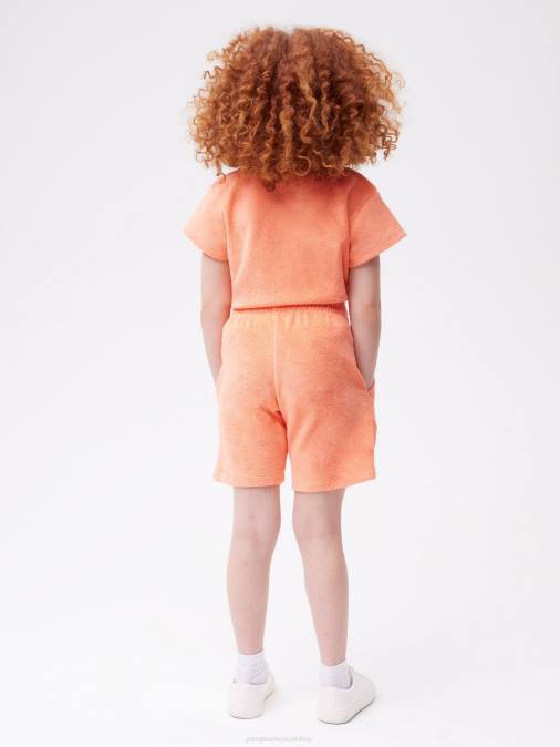 niños pantalones cortos de toalla Pangaia melocotón perfecto ropa TDTH610