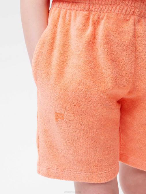 niños pantalones cortos de toalla Pangaia melocotón perfecto ropa TDTH610