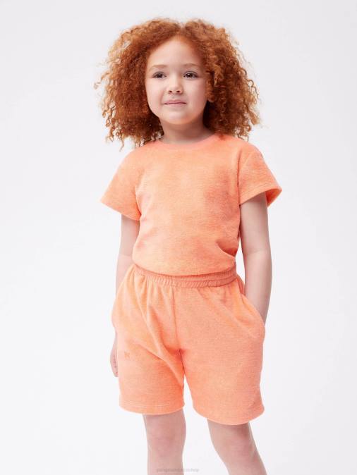 niños pantalones cortos de toalla Pangaia melocotón perfecto ropa TDTH610
