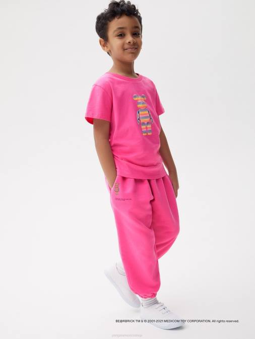 niños pantalones de chándal be@rbrick x haroshi Pangaia rosa flamenco ropa TDTH641