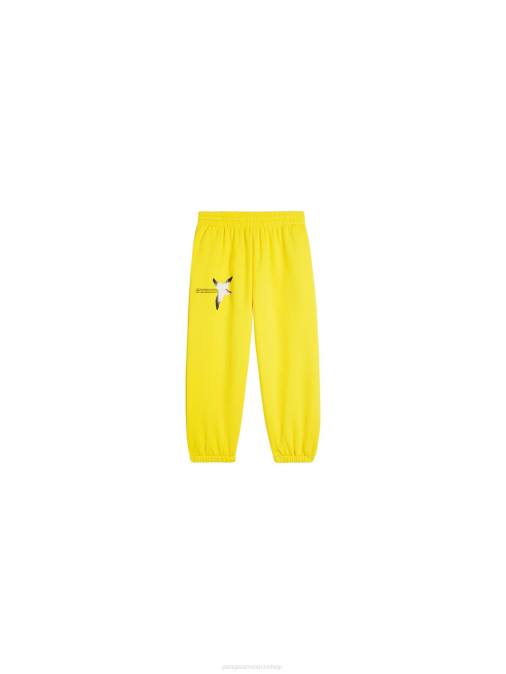 niños pantalones de chándal wahp Pangaia amarillo azafran ropa TDTH648