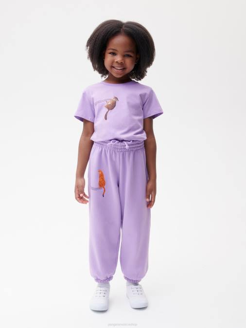 niños pantalones de chándal wahp Pangaia orquídea púrpura ropa TDTH647