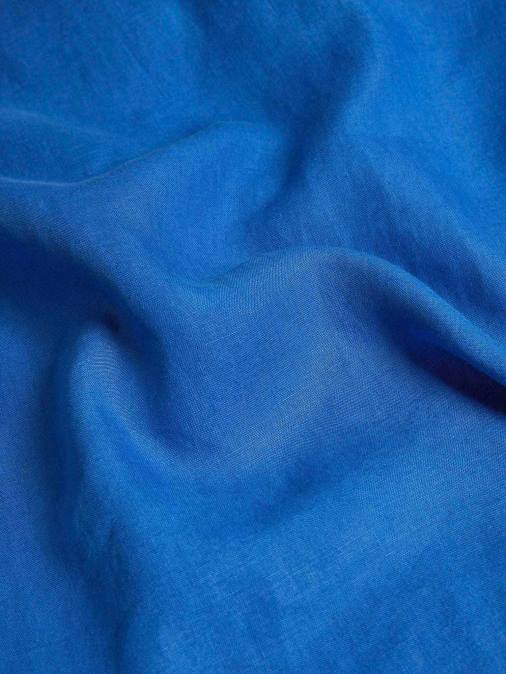 niños shorts de lino con aloe Pangaia azul cobalto ropa TDTH620