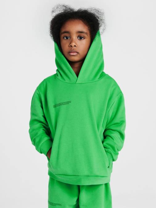 niños 365 sudadera con capucha Pangaia Jade verde ropa TDTH556